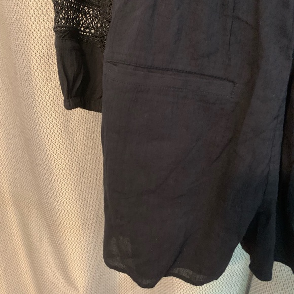 New! Ann Taylor LOFT Beach Romper Navy Blue Size Small Retail $69 - Picture 8 of 10